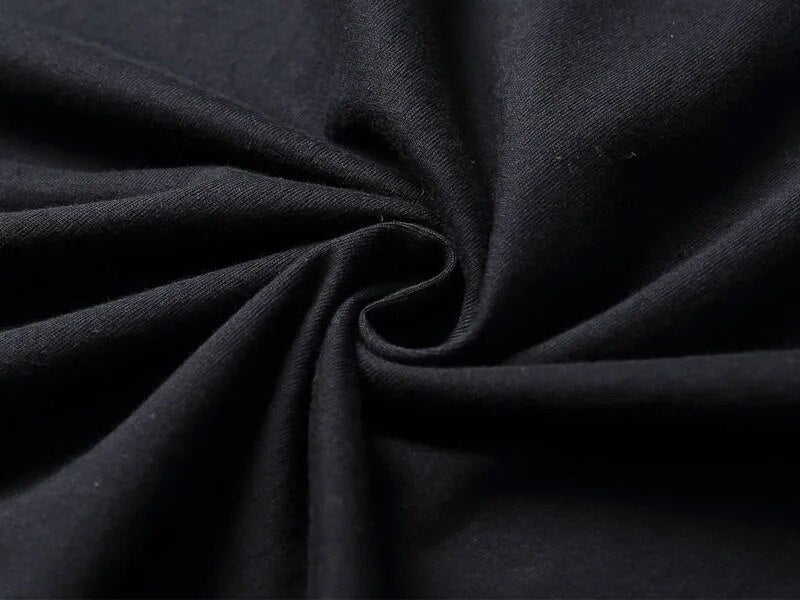 close up of the fabric of the t-shirt 