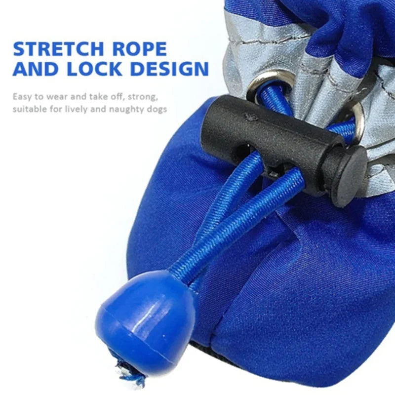 close up of the closure, stretch rope and lock design 