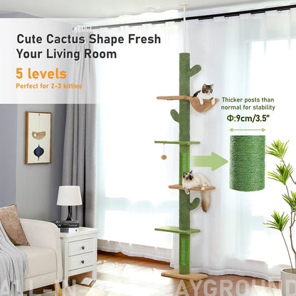 Floor to Ceiling Cat Tree