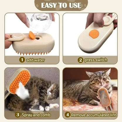 Pet Steam Brush