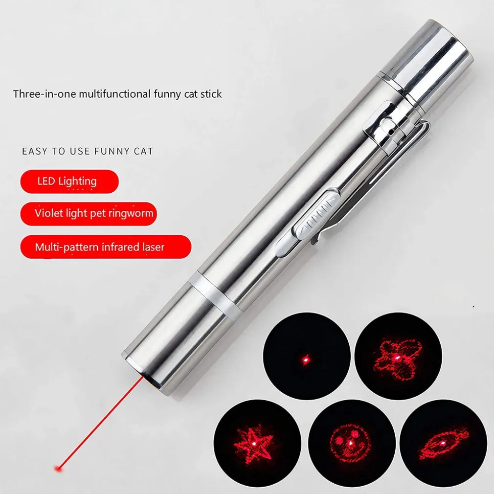 rechargeable USB laser light pen, with different patterns 