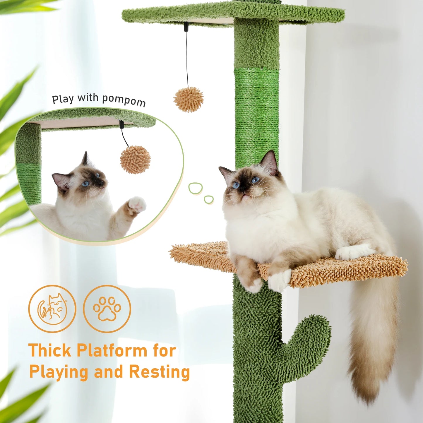 Floor to Ceiling Cat Tree