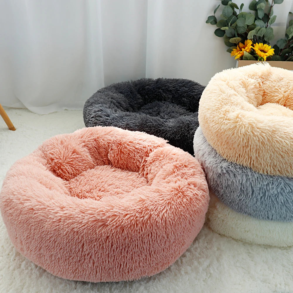 warm fleece pet bed variety of colors