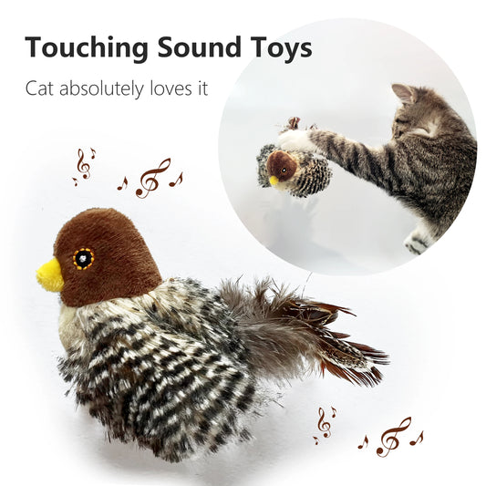 Interactive Flying Bird Cat Toy